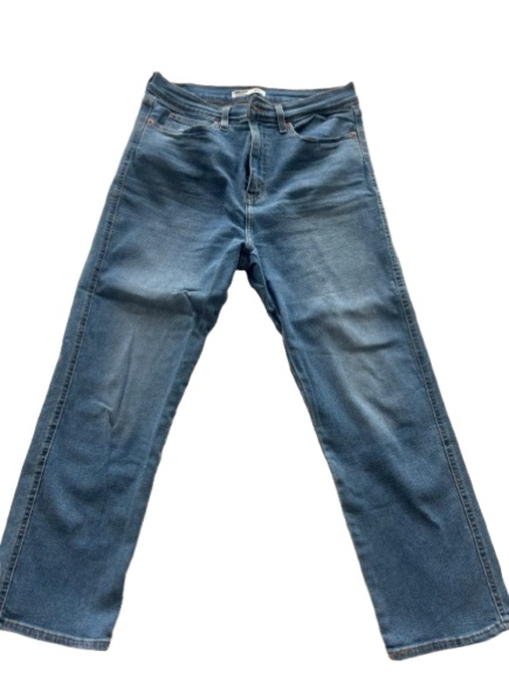 Signature by Levi Strauss Women’s Straight Jeans in Medium Blue - Size 12